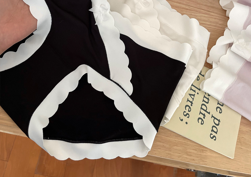 大码女士内裤女中腰莫代尔棉加肥加大胖MM200斤提臀透气三角裤头详情23