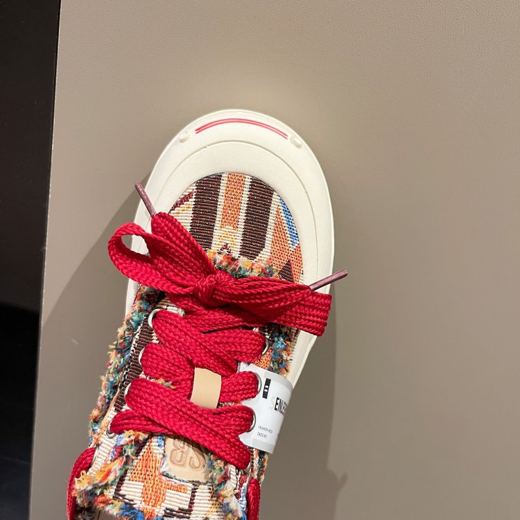 小众设计拼色帆布鞋女厚底休闲板鞋2023年新款春秋季韩版丑萌女鞋详情18