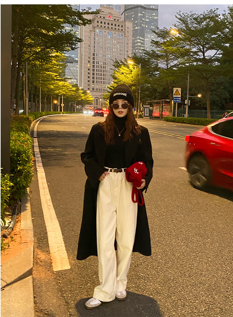 毛衣女2024新款秋冬美拉德穿搭堆堆高领打底衫内搭高级感针织上衣详情34