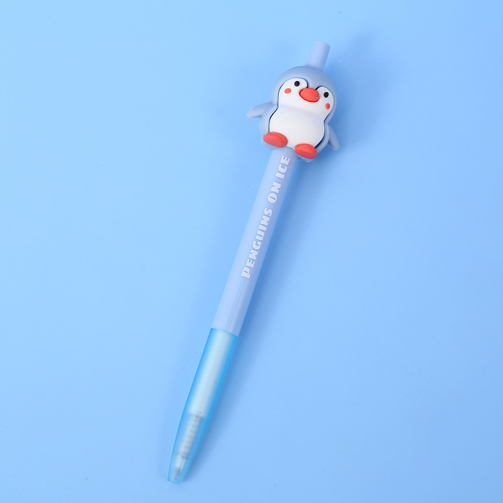 Midsails penguin series pulsaciones pluma neutral dibujos animados cute 0.05mm neutra firma pluma estudiante examen pluma al por mayor pic 10