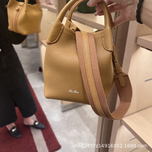 2024新款真皮rodeobag质感锁扣腋下单肩斜挎休闲通勤凯莉女包中性详情5