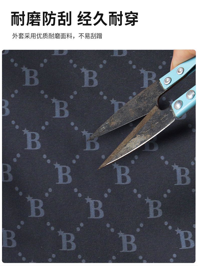 春秋季时尚潮牌印花户外休闲防风防水冲锋衣男士百搭帅气连帽夹克 pic 6