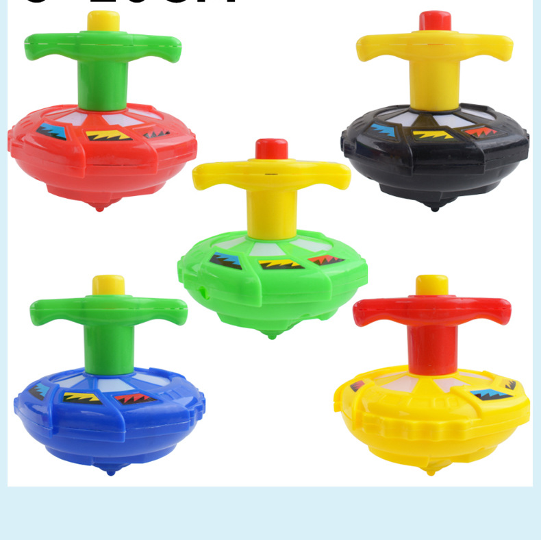 儿童发光玩具莲花陀螺七彩闪光音乐陀螺玩具小礼品夜市摆地摊批发详情18