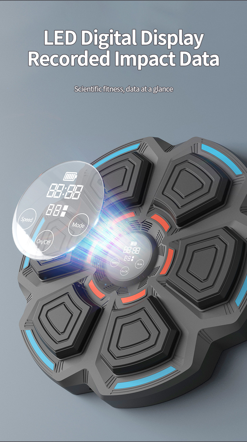 JOY  JUMP 智能蓝牙音乐拳击靶家用儿童拳击训练器材沙袋护具多功能训练机 拳击用品详情9