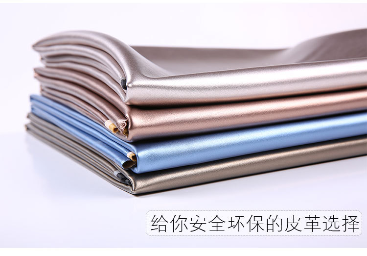 Yikelong Environmental Protection Decorative Leather Hotel soft Packaging Material Factory wholesale artificial leather with a rough base pu leather in stock pic 1