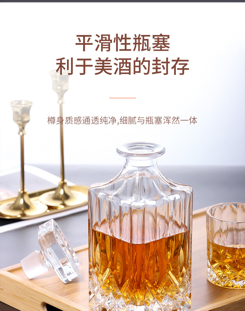 拜杰威士忌酒樽套装玻璃洋酒杯6个装烈酒杯创意啤酒杯现货批发详情10