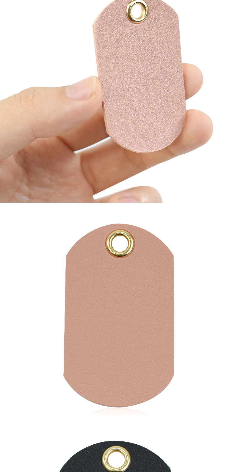 Fábrica en stock venta directa pet tag cuero lindo gato y perro etiqueta de colgante logo impreso collar anti-pérdida colgante etiqueta de identificación pic 16