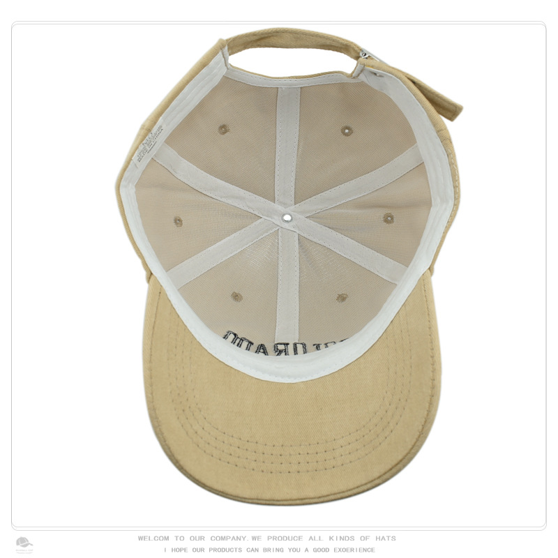 帽子女韩版时尚百搭复古字母刺绣棒球帽春夏季软顶弯檐遮阳鸭舌帽详情11