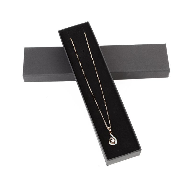 Factory direct sales of top and bottom cover kraft paper packaging boxes, stud earrings, necklaces, rings, bracelet boxes, jewelry boxes, wholesale and in stock pic 17