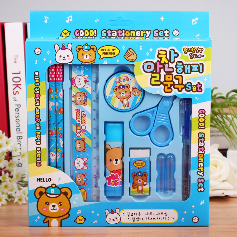 创意10件套小学生文具 套装礼盒铅笔学习用品幼儿园儿童礼物 礼品详情29