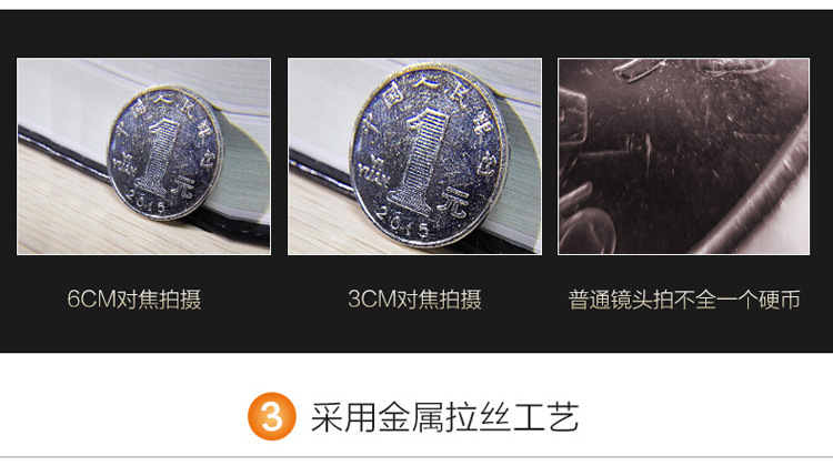 手机镜头手机夹手机37MM 0.45X 49UV广角+微距二合一手机镜头镜头放大器详情3