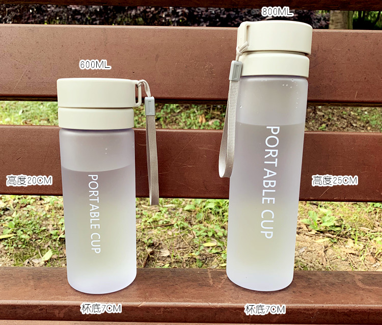 国潮男女学生塑料杯运动便携水杯情侣防摔杯子ins茶杯泡茶家用防平隆详情7