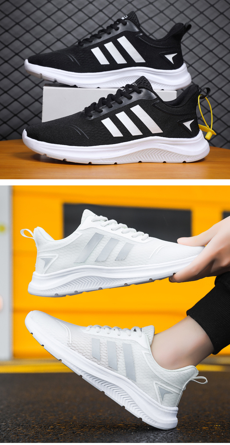 男鞋新款夏季男女同款透气运动鞋镂空时尚休闲鞋运动鞋超轻鞋跑步详情13