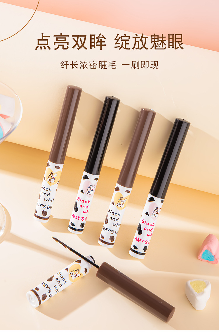 The electric mascara is curly, thick, natural, slender and small. The brush head is waterproof, sweat-proof and not easy to smudge. It is specially designed for export pic 4