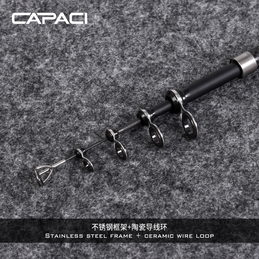 28082 CAPACI [RF Series Retractable Lull Rod] 1.82.12.4 Horse Mouth Bait Rod Fishing gear wholesale pic 6