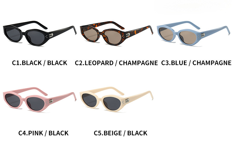 2024新款墨镜女网红同款轻奢高级感墨镜男 潮猫眼墨镜防晒太阳镜详情6