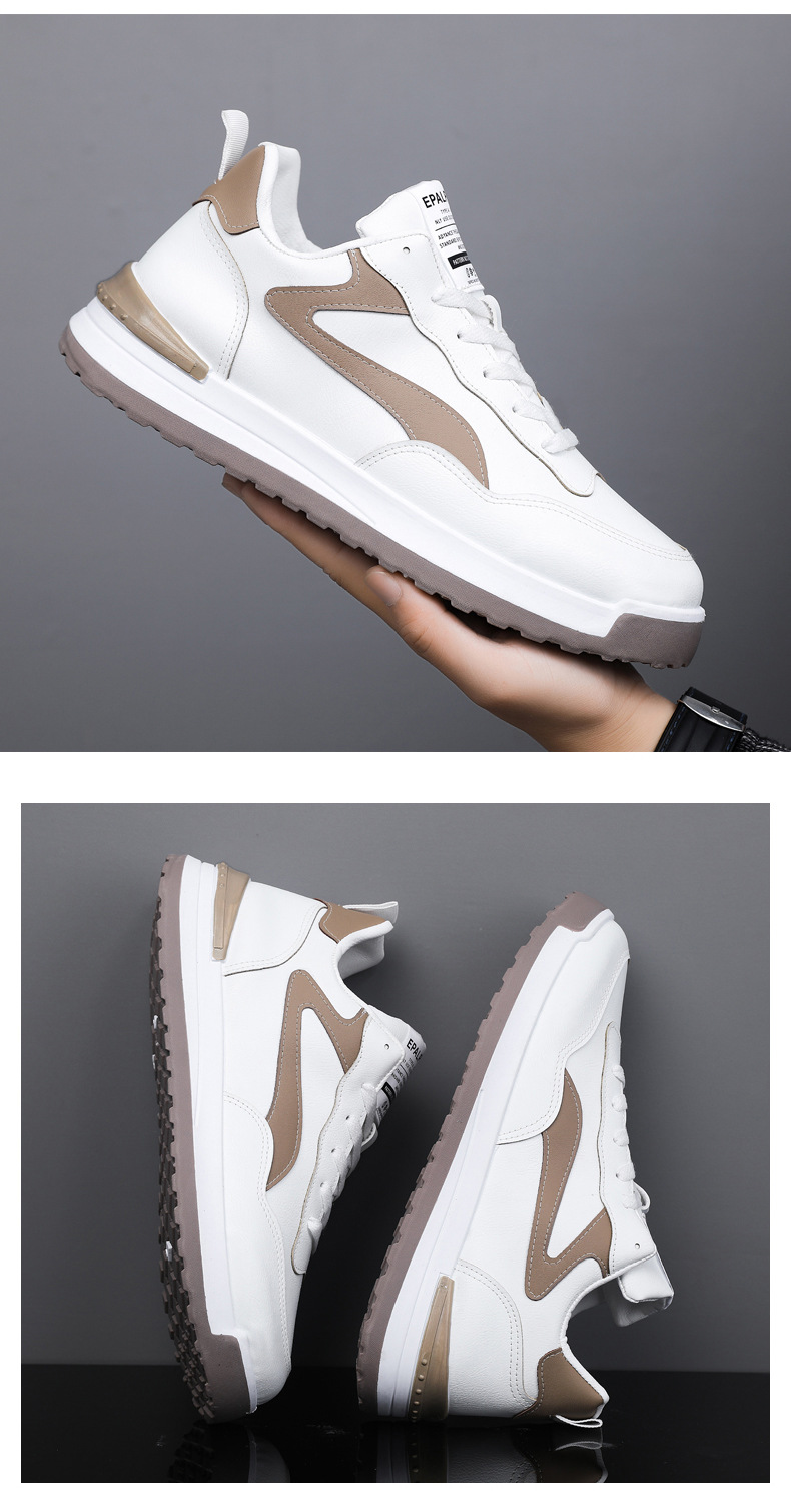 秋冬款男鞋韩版皮面板鞋运动休闲皮鞋厚底舒适老爹鞋百搭男士鞋子详情22