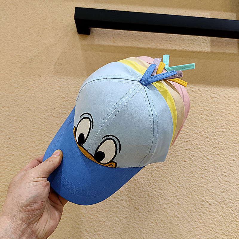 儿童帽子韩版卡通可爱春秋季出游宝宝鸭舌帽男女童婴儿棒球帽超萌详情17
