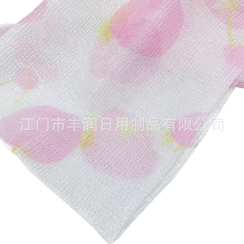 Customized nylon bath scrubbing towels, thin and long strips, bath towels, sauna towels, coarse sand rubbing mud bath towels, and pull back strips from the manufacturer pic 15