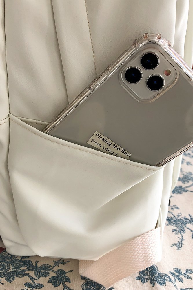 Japanese-style ins campus school style, fresh and cute, cute cow with earbuds, soft girl schoolbag, funny student backpack pic 58