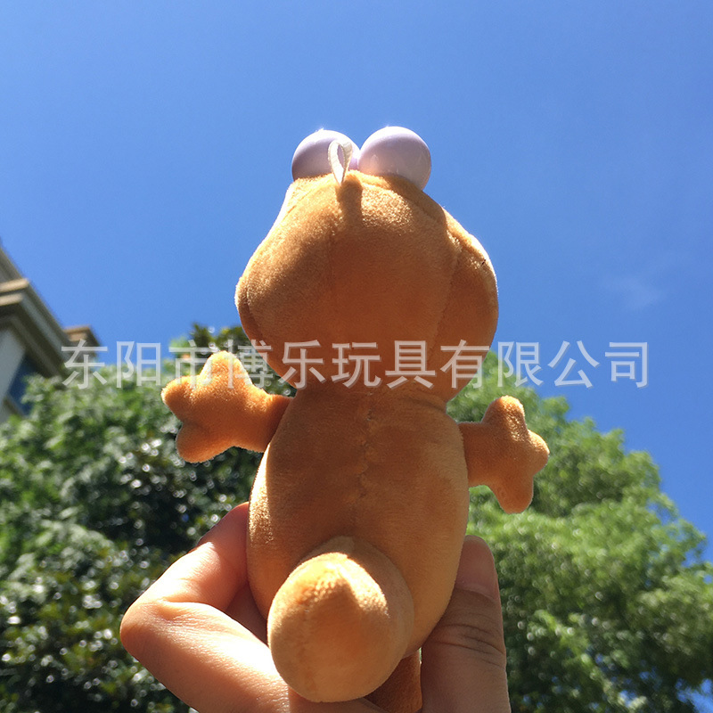Cartoon big-eyed crocodile plush keychains, cute female car bags, pendants, festival gifts, cross-border wholesale supply pic 6
