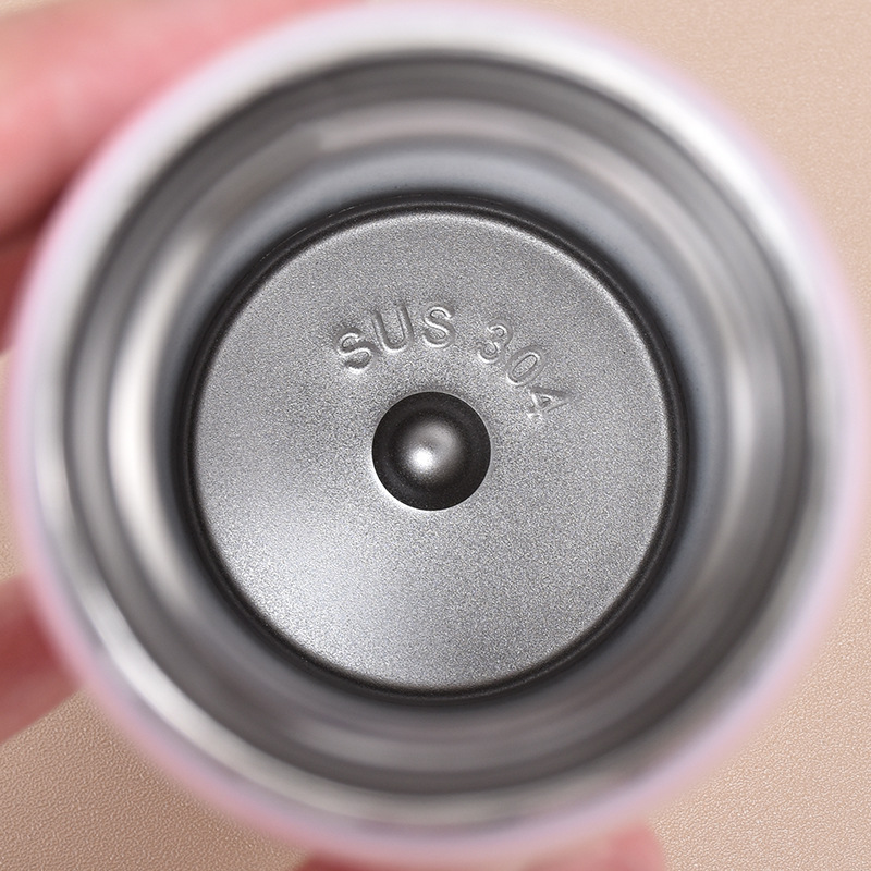 304不锈钢马卡龙色保温杯男女学生可爱随手杯简约便携小巧口袋杯详情9