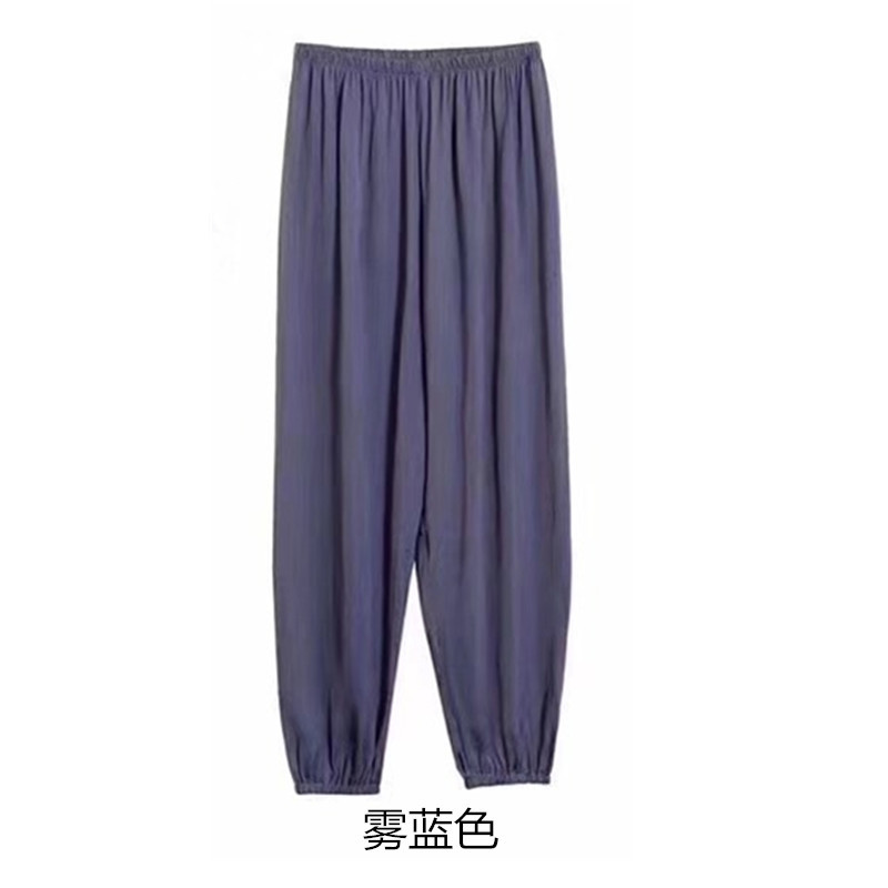 Internet-famous best-selling fairy cool pants, lantern summer versatile mosquito-proof pants, home air-conditioned pants pic 3