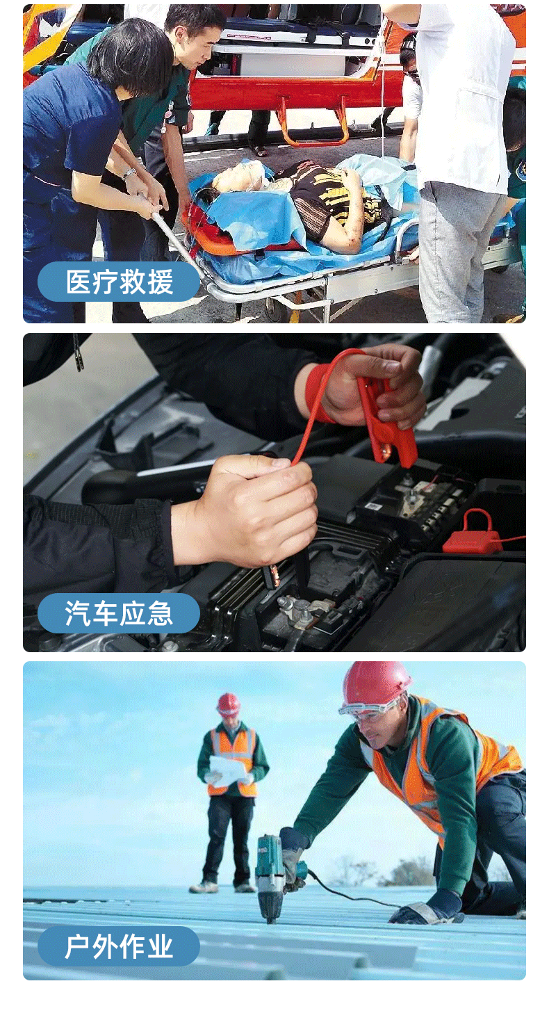 220V outdoor portable mobile energy storage power supply, large-capacity solar fast charging, emergency backup power supply for self-driving Tours pic 7