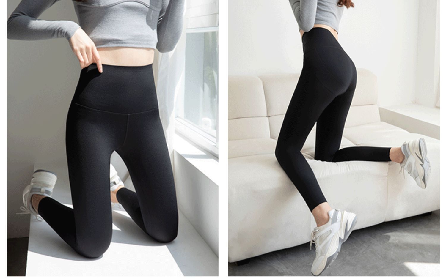 2023 New Barbie pants Spring/Summer high-waisted, belt-cinching and hip-lifting, nine-point outerwear leggings for women, shark pants for women wholesale pic 33