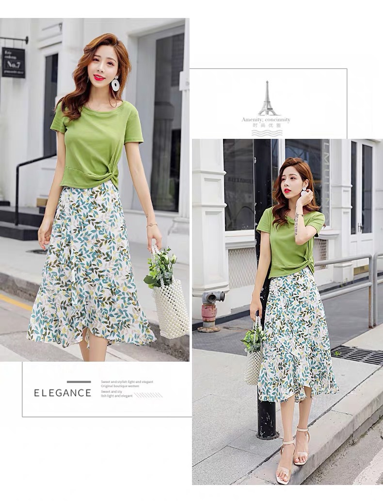 New satin chiffon printed fabric with small floral plain weave chiffon and silk-like dress and pajama printed fabric pic 32