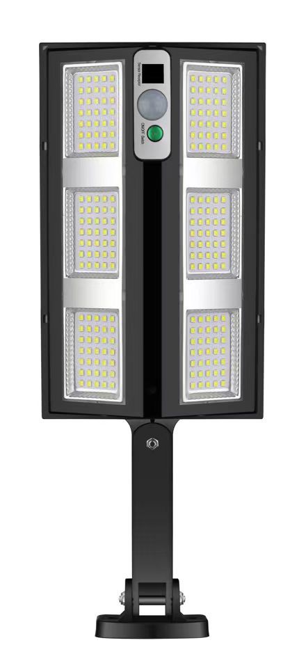 New solar lamps, solar street lamps with remote control, human body sensing, high-capacity outdoor courtyard lamps and villa lamps pic 3