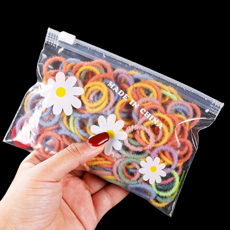 宝宝不伤发皮筋儿童小号橡皮筋可爱女童扎啾啾发圈幼儿扎头皮套夏详情16