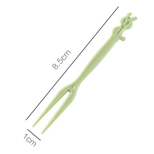 50 disposable household tableware sets: Fruit forks, dessert cakes, cute and creative salad forks, and fruit skewers pic 30