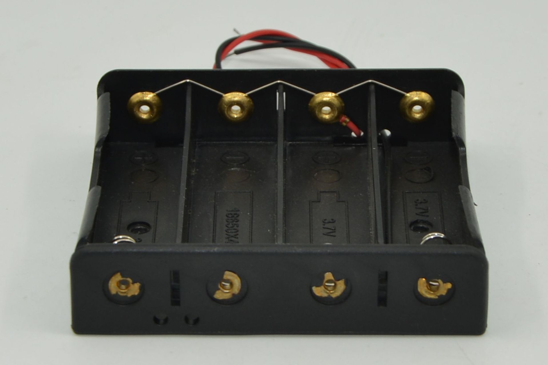 18650 电池盒 四节电池座 18650 4节18650电池盒 带线 并联 3.7V详情6