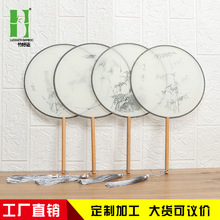 绢布竹质伴娘接亲折扇子女中国古风学生和风日式扇竹制品扇子批发详情5