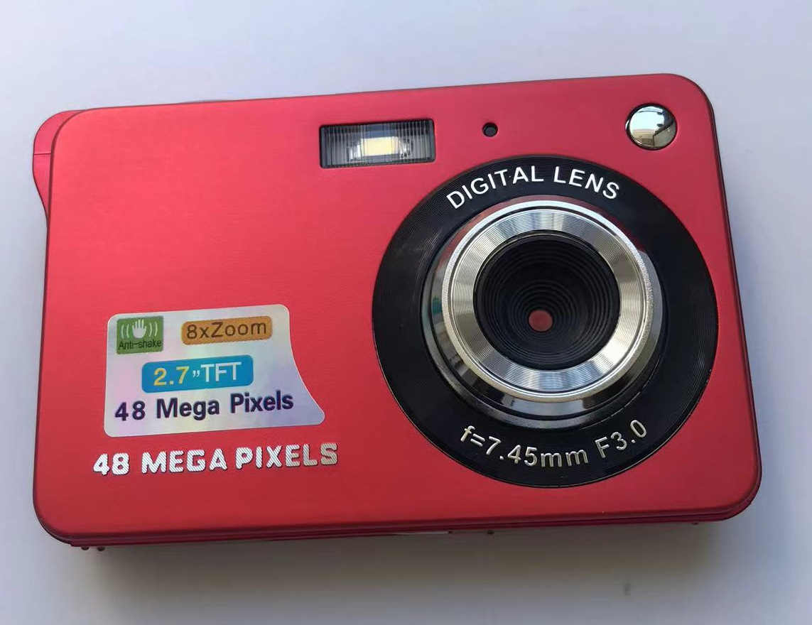 Cross-border English version 48-megapixel high-definition ordinary digital camera XD-K09 home selfie compact camera pic 5