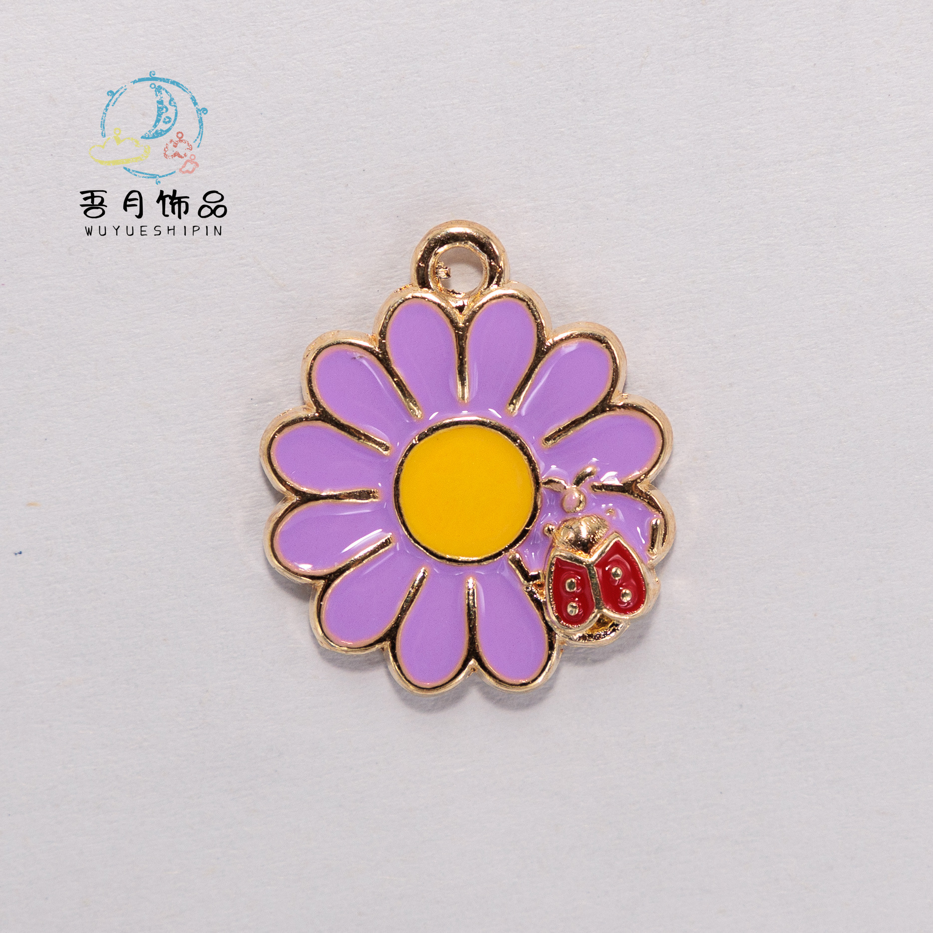Daisy bracelets, necklaces, earrings, earrings, alloy oil-dripping accessories, handcrafted diy materials, accessories wholesale in Yiwu pic 5