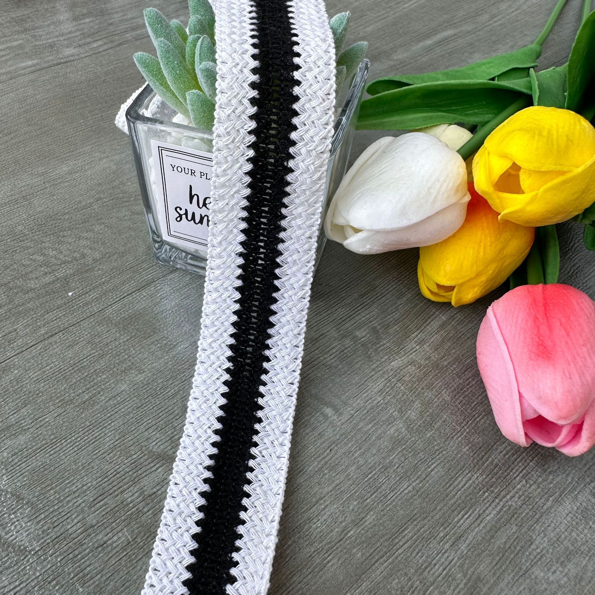 The manufacturer offers a wide range of polyester-cotton hemmed trims in various specifications and colors, as well as lace accessories for diy clothing and accessories pic 6