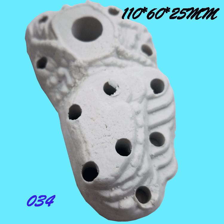 Baojie Aquarium Base, simulation aquatic plant base, fish tank aquatic plant base, ceramic base manufacturer wholesale pic 44