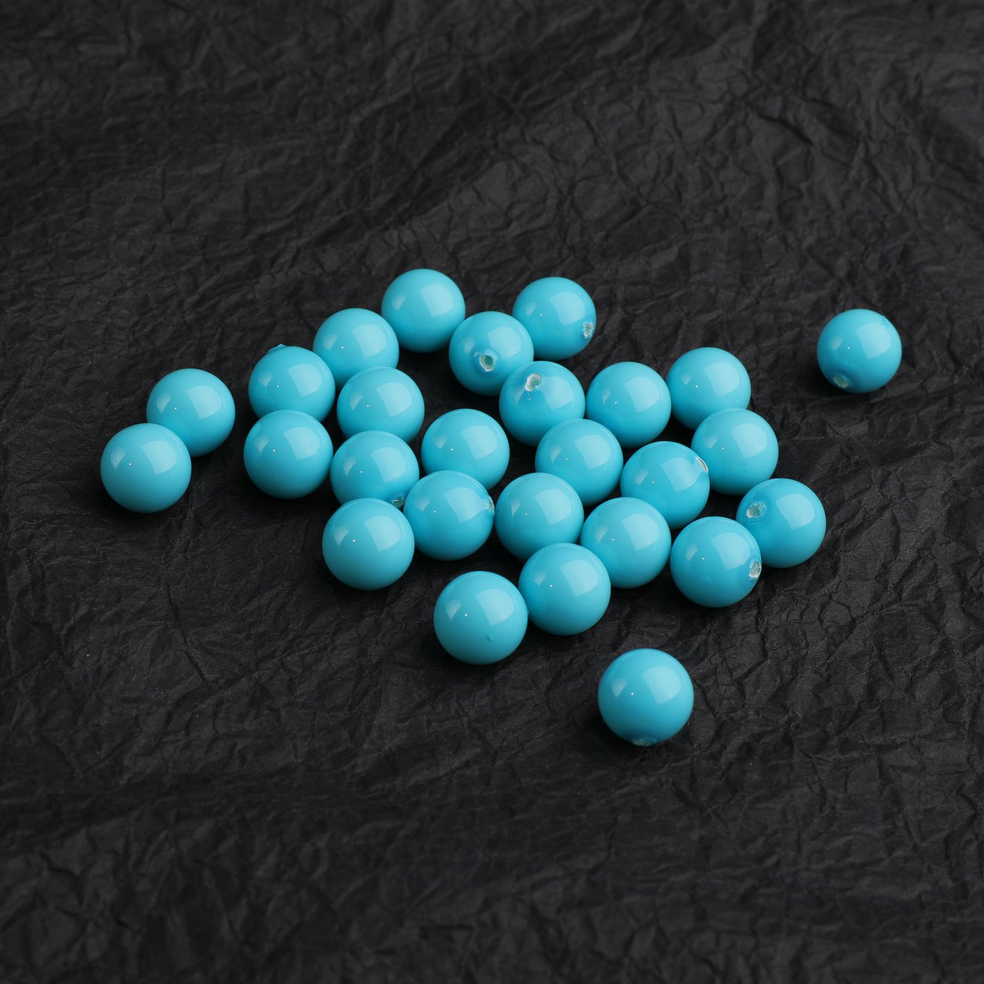 Factory direct supply of large quantities of shells, pearls, 3-20mm in various colors, half-hole shells, round beads, DIY jewelry accessories, loose beads pic 10