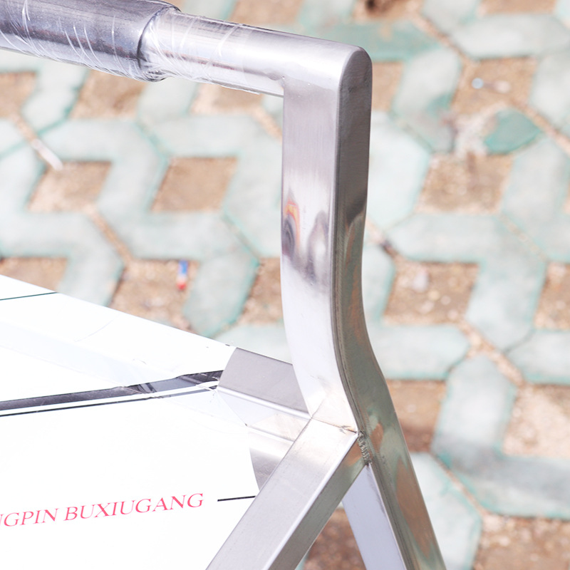 Two-layer stainless steel food trolley, small trolley, restaurant kitchen serving mobile trolley, hotel trolley, stainless steel trolley, food delivery trolley, cafeteria, restaurant, hotel supplies pic 7