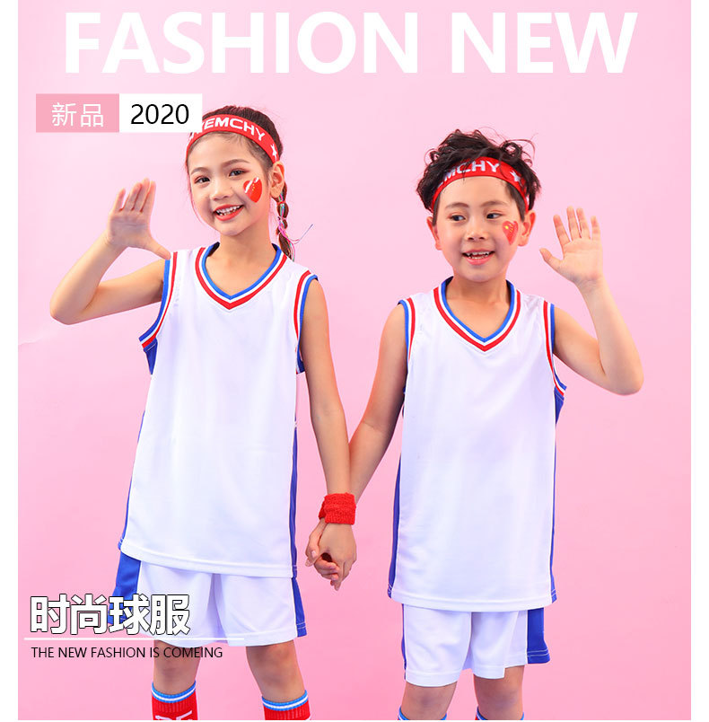 Niños panel de luz de baloncesto ropa se puede personalizar imprimir número imprimir palabra deportes warrior clipper running fit suit DIY training pic 1