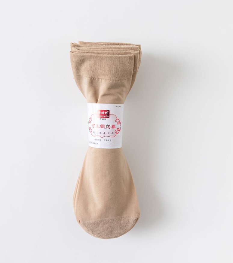 Cola mascarilla calcetines de acero calcetines cortos niños slim primavera verano no hook carne terciopelo transparente calcetines pic 11