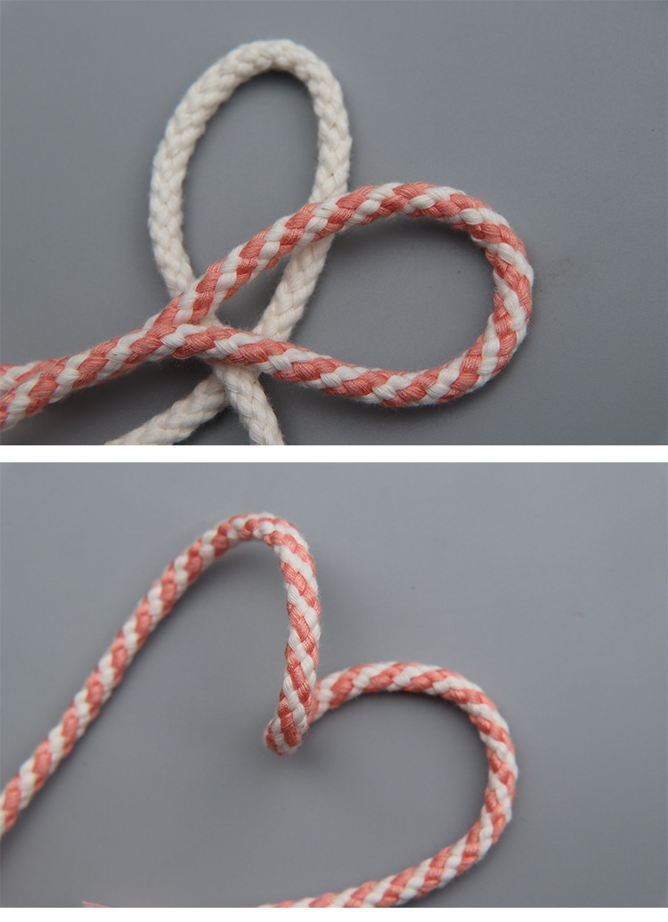 8股棉绳圆绳服装帽绳无弹力抽绳捆绑绳彩色吊牌绳手提绳厂家直销详情5