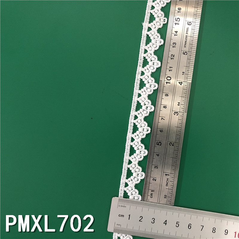 New Lolita embroidery water-soluble lace, milk silk single-sided small flower wave lace, lace with barcode pic 61