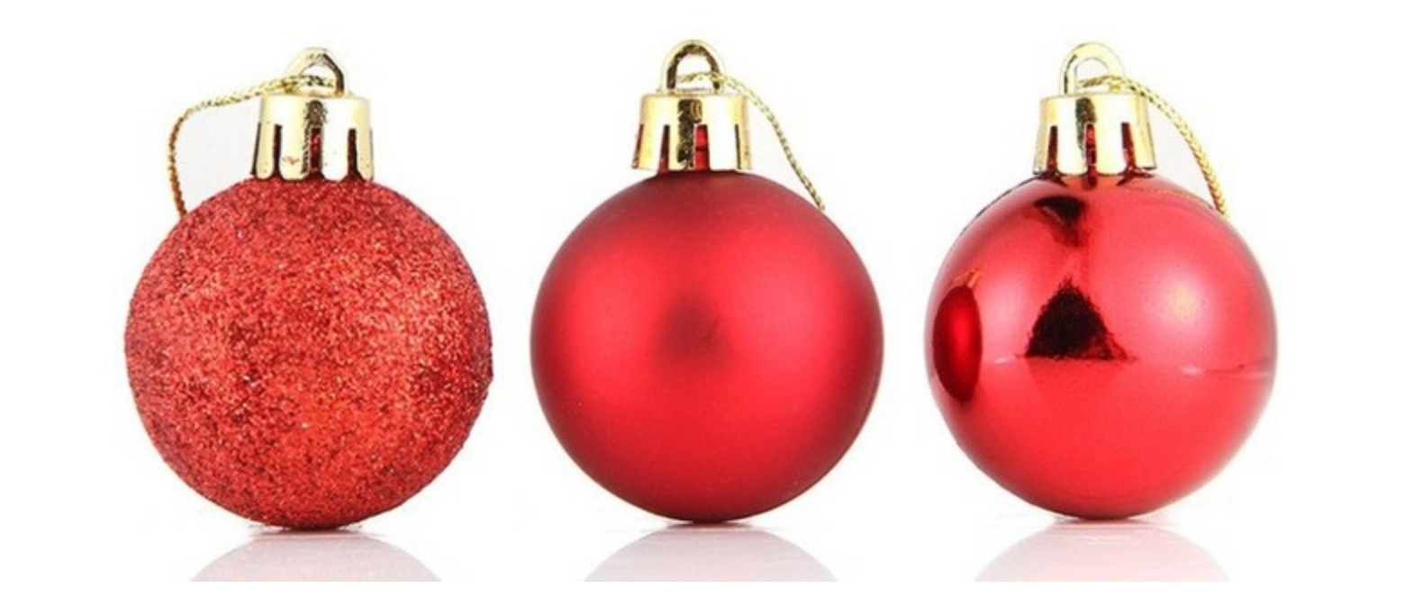 厂家直销 散装圣诞球直径2/3/4/6/8cm亮光哑光闪粉电镀装饰球挂件详情10