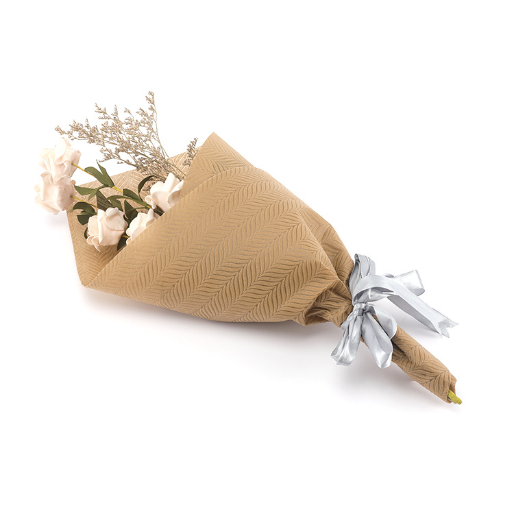 Estampado no tejido floral bouquet de flores paquete de papel papel floral día de san valentín diy material de florista arte floral embalaje de flores pic 20