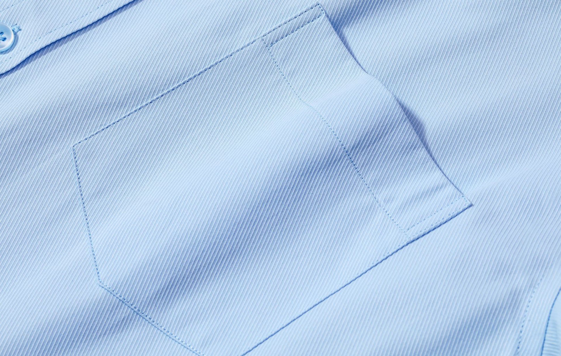 Factory direct supply of long-sleeved white bamboo fiber shirts for men, blue workwear no-iron fitted shirts for women, both men and women pic 80