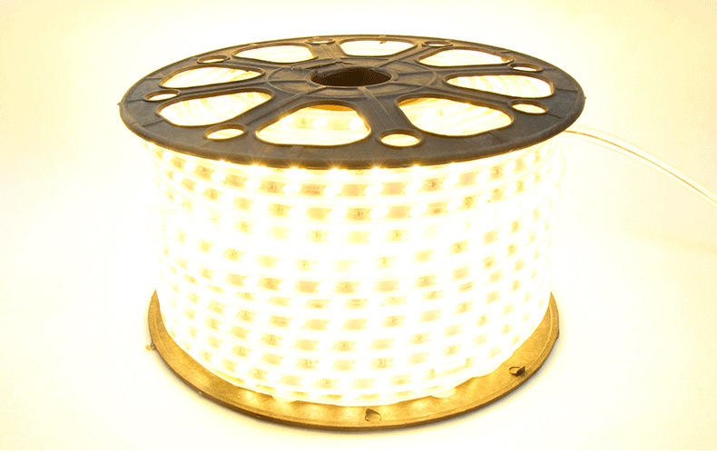 The manufacturer sells 5730 high-voltage 220v light strips, 120 beads slanted double-row all-copper core indoor and outdoor silicone led light strips pic 8