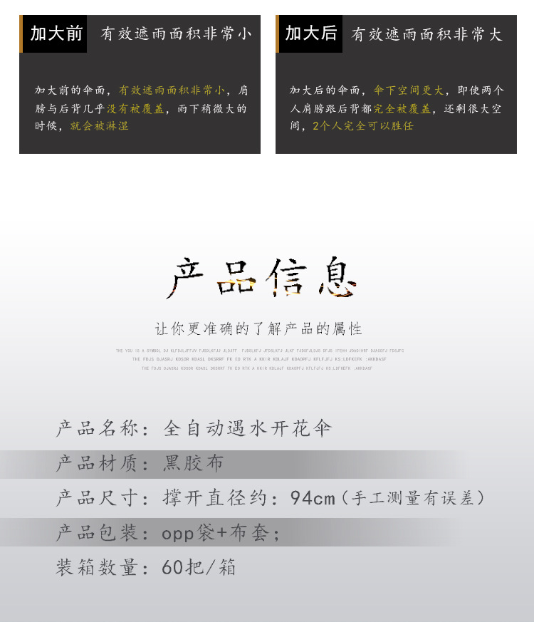 Creative water-blooming fully automatic umbrella, rain and sun dual-purpose three-fold umbrella, student sun protection and UV protection sun umbrella pic 4